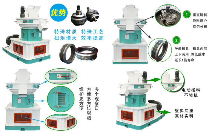 牧草顆粒機(jī)結(jié)構(gòu)及優(yōu)勢(shì)